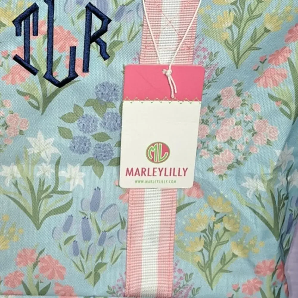 Marleylilly monogram initialed